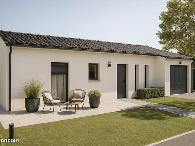 Maison de 80 m² sur un terrain de 3760 m² à MERVENT en VENDEE 85