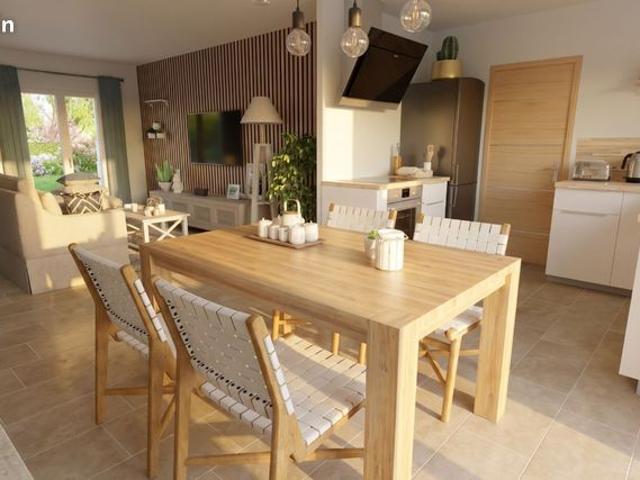 Maison de 81 m² sur un terrain de 900 m² à SAINT FRAIGNE en CHARENTE 16