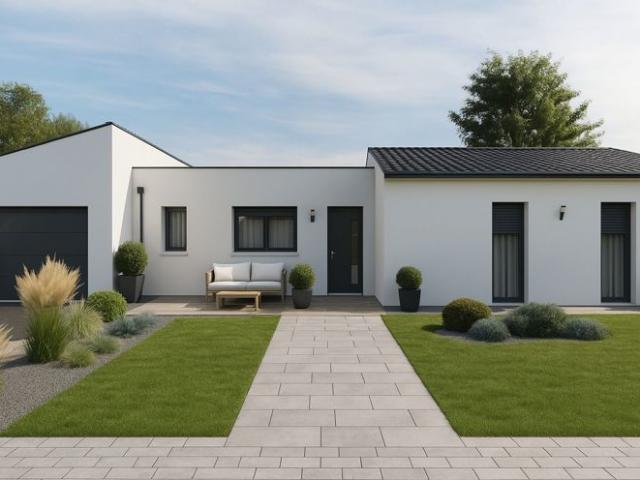 Maison de 83.85 m² sur un terrain de 588 m² à SAINT LOUP LAMAIRE en DEUX SEVRES 79