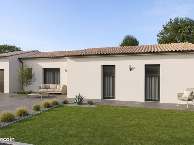 Maison de 83.85 m² sur un terrain de 602 m² à VILLIERS en VIENNE 86