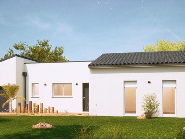 Maison de 83.85 m² sur un terrain de 750 m² à TILLIERES en MAINE ET LOIRE 49