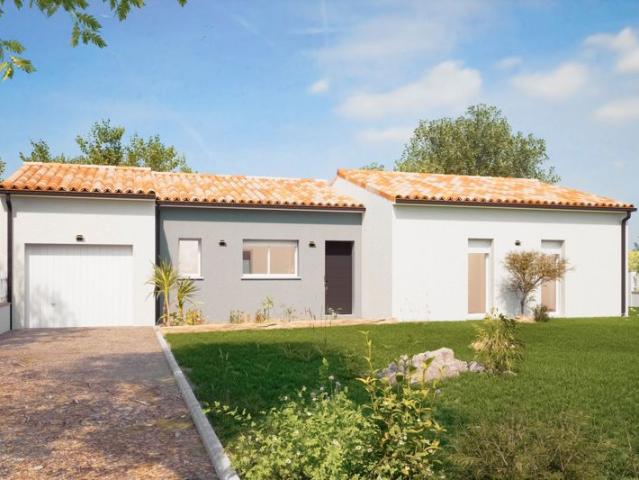 Maison de 83.85 m² sur un terrain de 750 m² à TILLIERES en MAINE ET LOIRE 49