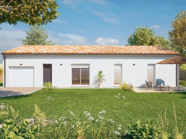 Maison de 84.56 m² sur un terrain de 750 m² à TILLIERES en MAINE ET LOIRE 49