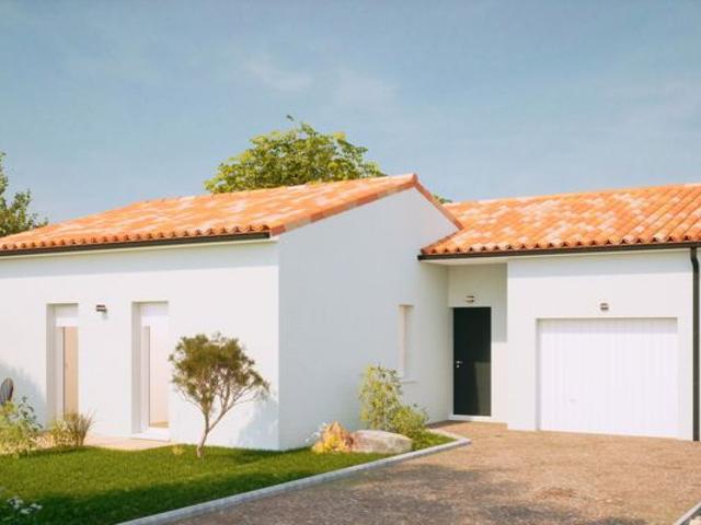 Maison de 85.04 m² sur un terrain de 750 m² à TILLIERES en MAINE ET LOIRE 49