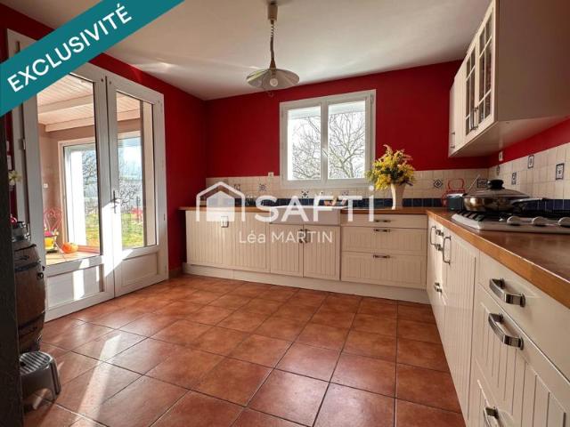Maison de 86m2 3 chambres + 1 bureau