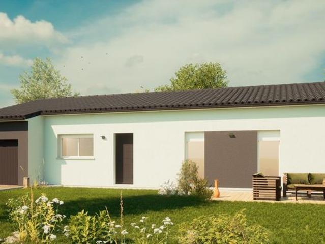 Maison de 88.87 m² sur un terrain de 575 m² à VOUILLE en VIENNE 86