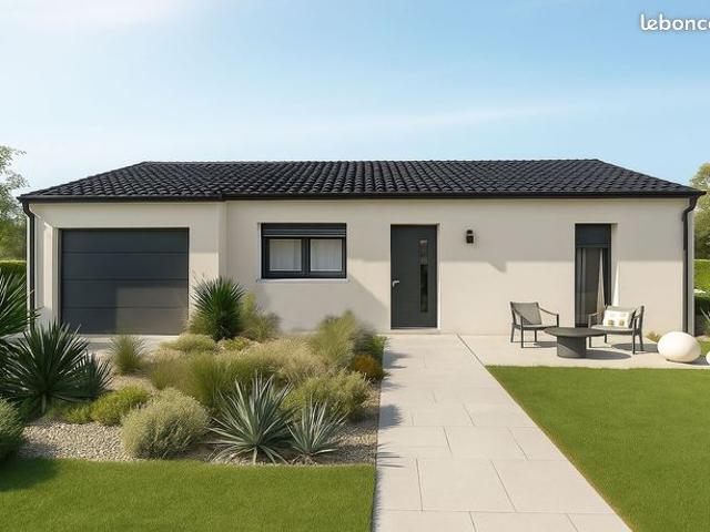 Maison de 88.87 m² sur un terrain de 895 m² à ANGOULEME en CHARENTE 16