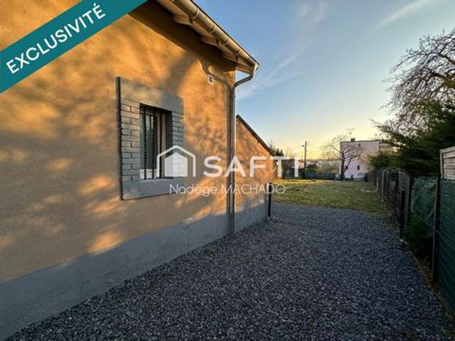MAISON DE 74M² ENTIÈREMENT RÉNOVÉE AVEC JARDIN ET TERRASSE