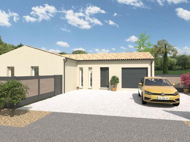 Maison de 90.16 m² sur un terrain de 605 m² à MANSLE en CHARENTE 16