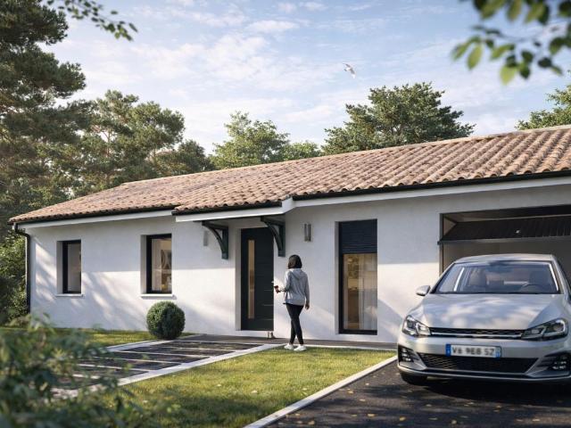 Maison de 90 m² avec garage à Abzac