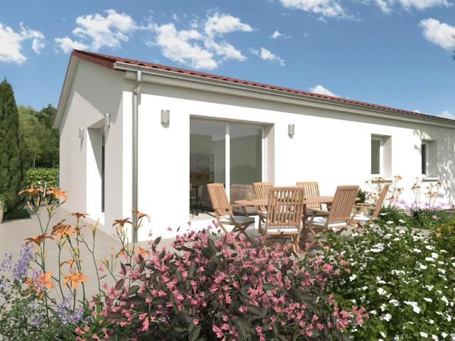 Maison de 90m² sur Terrain de 825m² à L'HORME