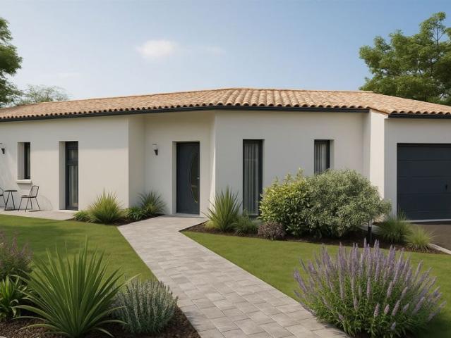 Maison de 91.45 m² sur un terrain de 545 m² à AIRVAULT en DEUX SEVRES 79