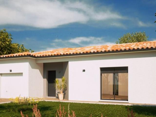 Maison de 93.52 m² sur un terrain de 750 m² à TILLIERES en MAINE ET LOIRE 49