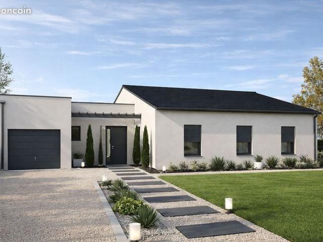 Maison de 96.31 m² sur un terrain de 722 m² à BIGNOUX en VIENNE 86