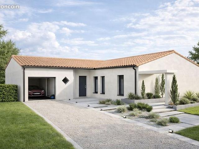 Maison de 96.35 m² sur un terrain de 337 m² à DOMPIERRE SUR MER en CHARENTE MARITIME 17