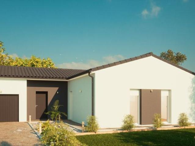 Maison de 97.33 m² sur un terrain de 500 m² à MONTAMISE en VIENNE 86