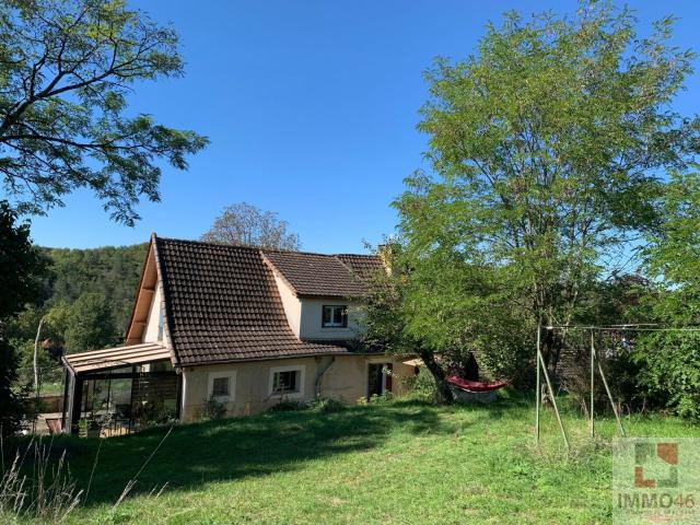 Maison de campagne 4 chambres avec gite 119m² Frayssinet