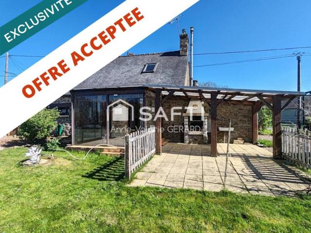 Maison de campagne avec chb au rdc, jardin clos et dépendances