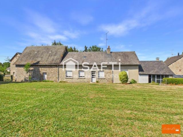 Maison de campagne avec fort potentiel à 5 minutes de Mayenne !