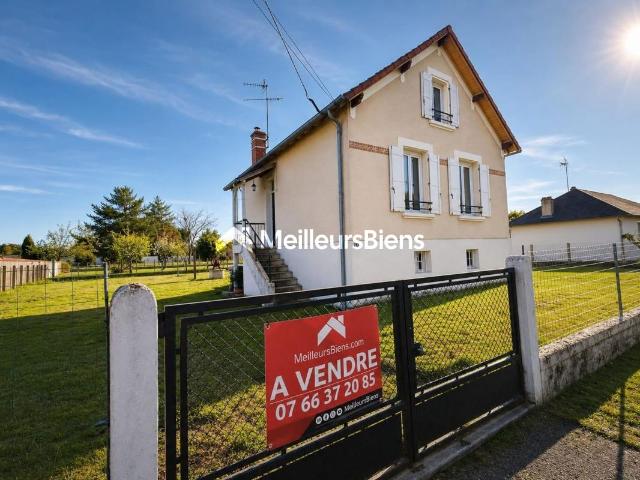 Maison de campagne avec sous sol total et jardin – Theillay 41300