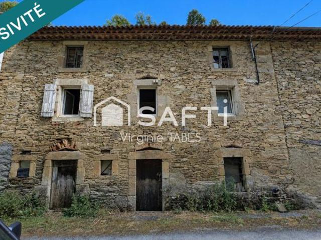 Maison de campagne en pierre à rénover