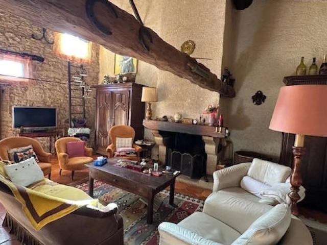 MAISON DE CAMPAGNE EN PIERRE SUR PLUS D'UN HECTARE