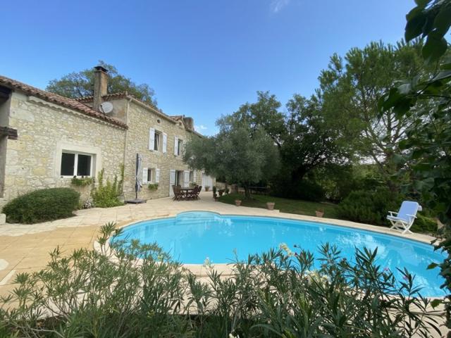 Maison de campagne Lectoure avec piscine