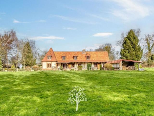 Maison de campagne sur 2ha à 20 minutes de Dieppe 200m² Saint Mards