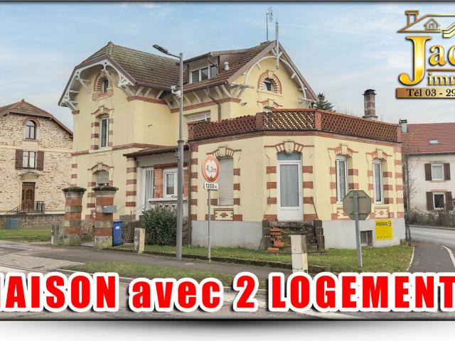 MAISON de CARACTERE avec 2 logements
