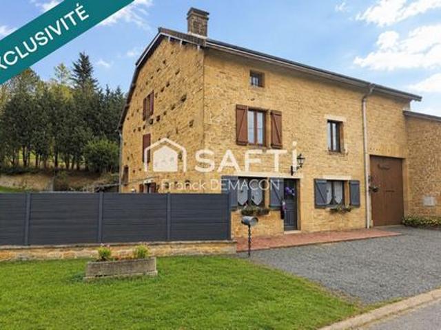 Maison de caractère avec grange et terrain