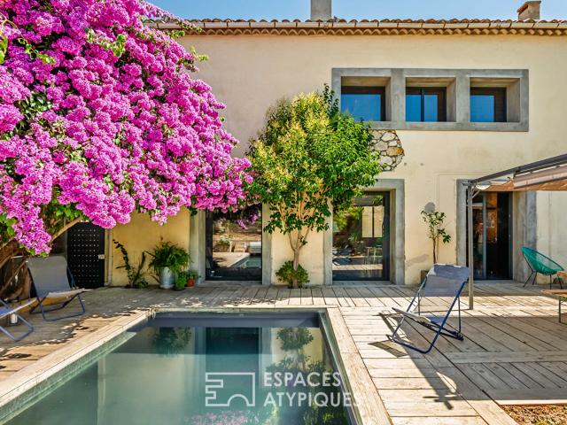 Maison de caractère avec jardin, piscine et DPE A à 20 mins de Narbonne