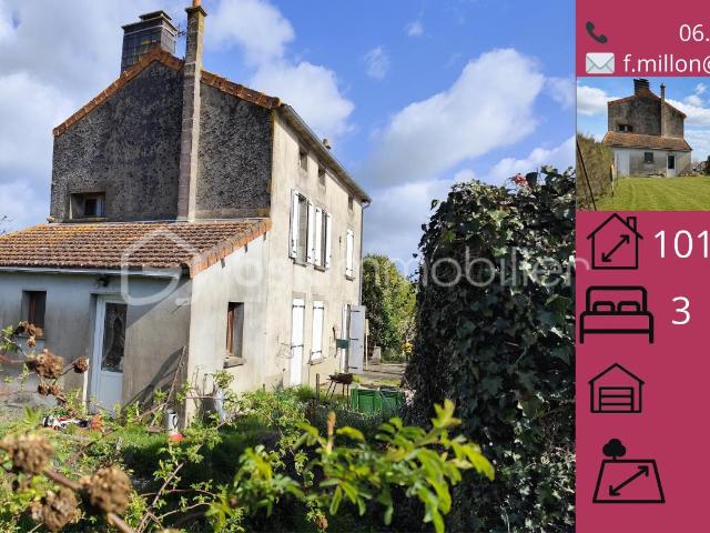 Maison de caractère à rénover – Vernoux en Gâtine
