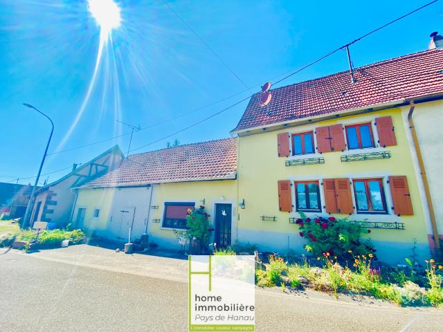 Maison de caractère de 86 m2 dans un village paisible et calme Visite virtuelle: immo hanau.com