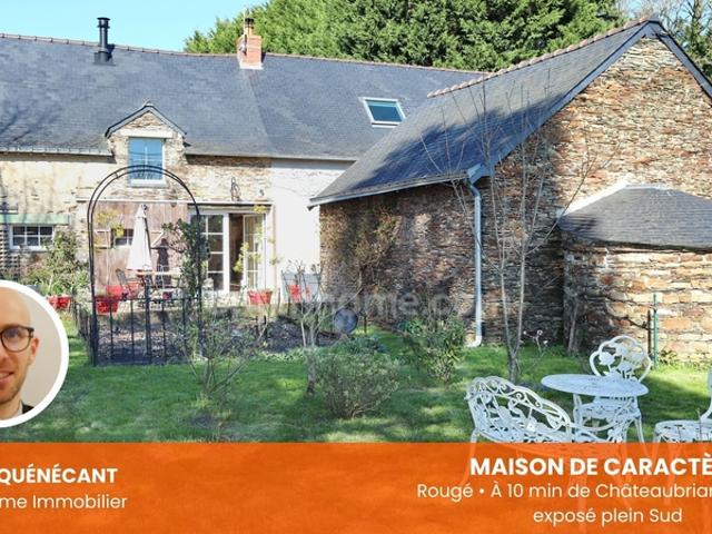 Maison de Caractère Rénovée – 188 m² – Proche Châteaubriant 44