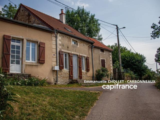 Maison de caractère – Village perché de Bourgogne – 116 m² + greniers – Proche Pouilly en Auxois 8 km – A6, Dijon, Beaune