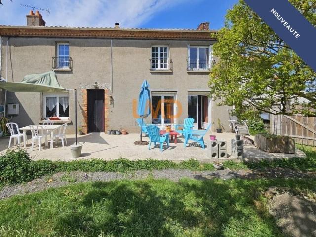 Maison de caractère – 150 m² – 4 chambres – Mouzillon