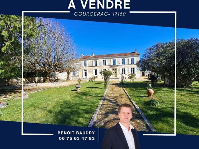 Maison de caractère 5 chambres parc arboré dépendances 283m² Courcerac