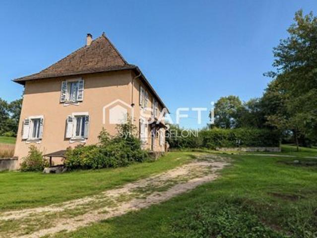 Maison charme, grand terrain, esprit campagne