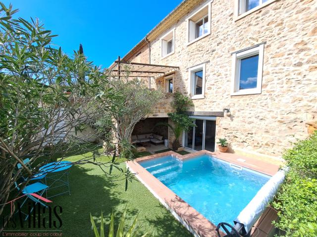 Maison de charme à 25 min. De Narbonne 220m² Boutenac