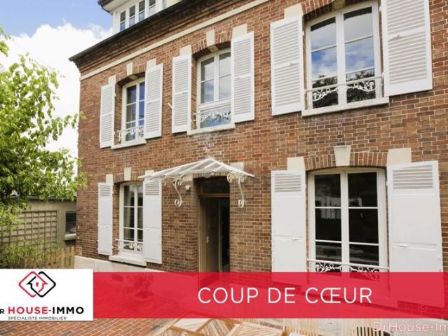 Maison de Charme de 150 m² avec jardin clos, terrasse et garage en coeur de Vernon