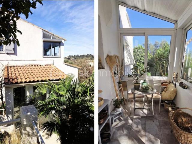 Maison familiale au calme absolu, avec vue dégagée et jardin en restanques
