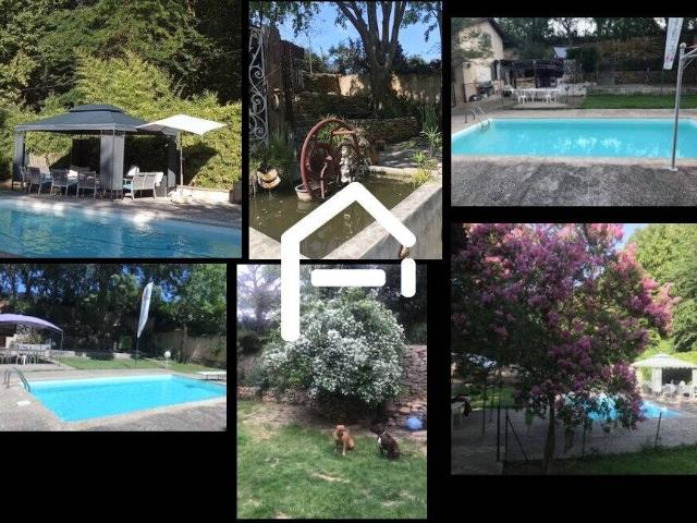 Maison de charme Poussan 34560 165 m2 R+1 sur 1400 m2 de te