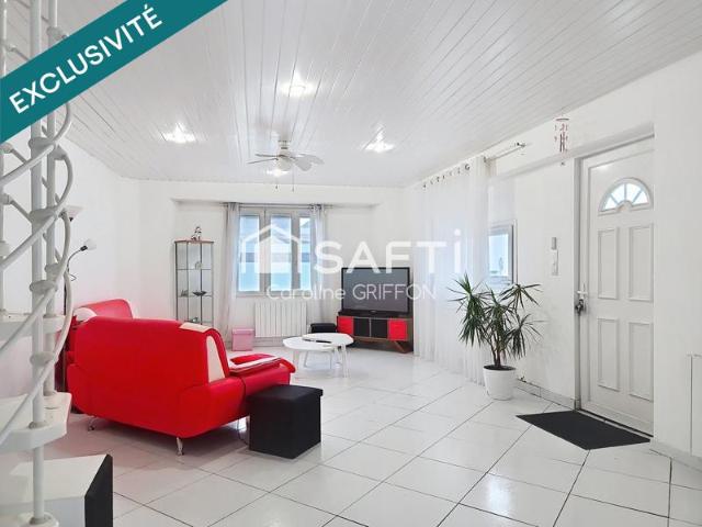 Maison de bourg lumineuse 3 chambres avec garage