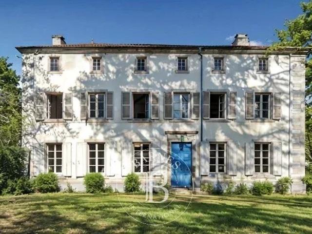 Maison de famille du XVIIIème Vaste parc avec piscine et d. 415m² Riom
