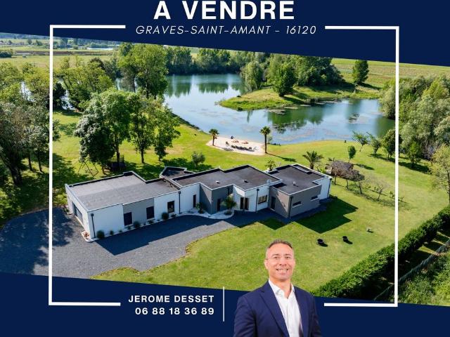 Maison de luxe de 6 pièces en vente à Graves Saint Amant, France