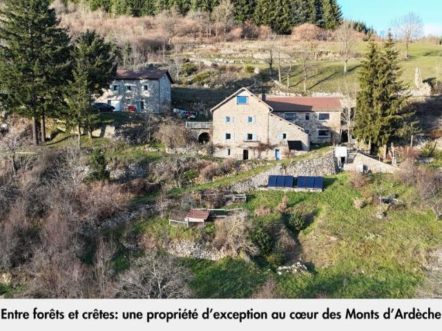 Maison de luxe de 11 pièces en vente à Lachapelle sous Chanéac, France