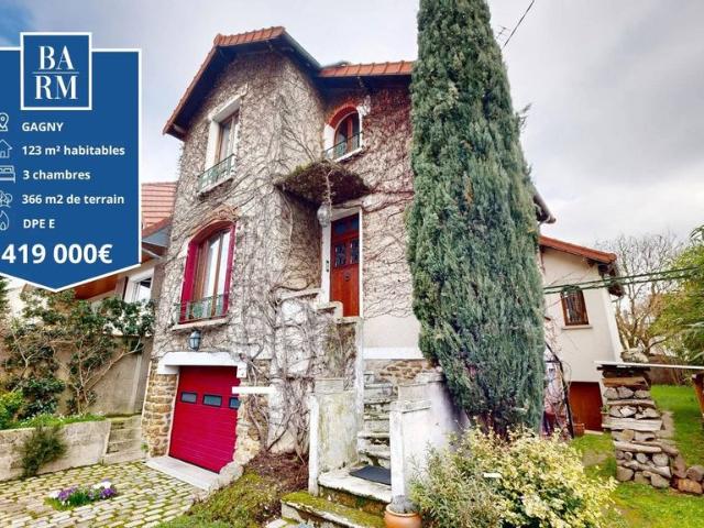 Maison de luxe de 3 chambres en vente à Gagny, France
