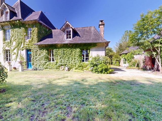 Maison de maître avec dépendance, gîte et parc arboré – Vigeois Corrèze