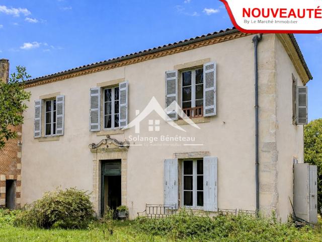 Maison de maître avec parc paysager Cœur du village de Ville. 235m² Villefranche du Queyran