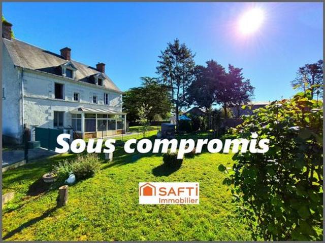 MAISON DE MAITRE à restaurer +jardin +dépendances
